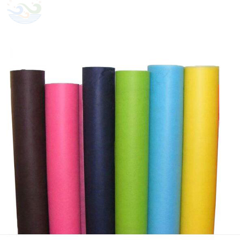 Henghua Colorful TNT Nonwoven Fabric 10-250gsm 20-250cm Polypropylene Spunbond Nonwoven Fabric PP Nonwoven Fabric